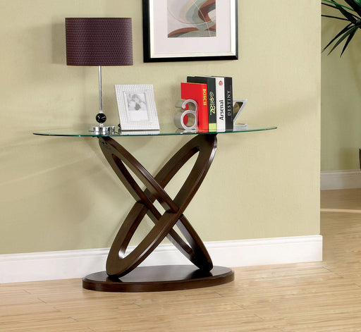 Atwood II Dark Walnut Sofa Table - Premium Sofa Table from FOA East - Just $395.85! Shop now at Furniture Wholesale Plus  We are the best furniture store in Nashville, Hendersonville, Goodlettsville, Madison, Antioch, Mount Juliet, Lebanon, Gallatin, Springfield, Murfreesboro, Franklin, Brentwood