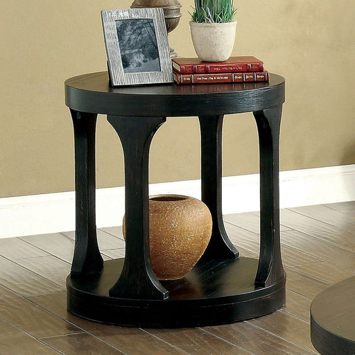 Carrie Antique Black End Table - Premium End Table from FOA East - Just $257.40! Shop now at Furniture Wholesale Plus  We are the best furniture store in Nashville, Hendersonville, Goodlettsville, Madison, Antioch, Mount Juliet, Lebanon, Gallatin, Springfield, Murfreesboro, Franklin, Brentwood