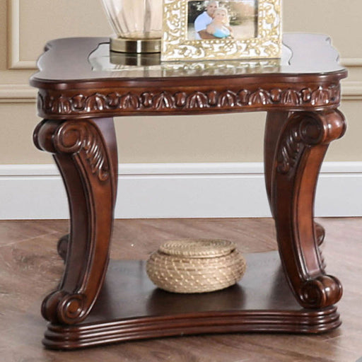 Walworth Dark Oak End Table - Premium End Table from FOA East - Just $444.60! Shop now at Furniture Wholesale Plus  We are the best furniture store in Nashville, Hendersonville, Goodlettsville, Madison, Antioch, Mount Juliet, Lebanon, Gallatin, Springfield, Murfreesboro, Franklin, Brentwood