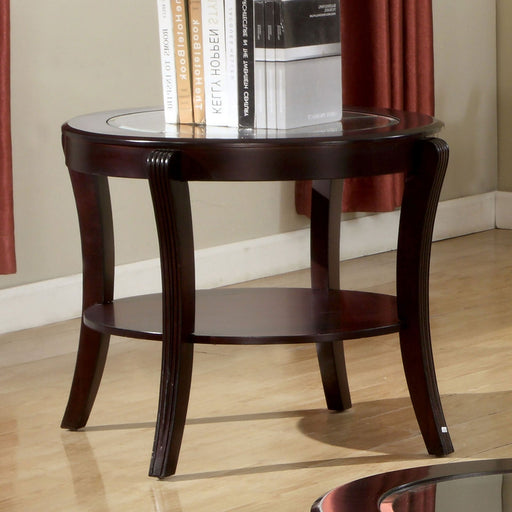 FINLEY Espresso End Table - Premium End Table from FOA East - Just $208.65! Shop now at Furniture Wholesale Plus  We are the best furniture store in Nashville, Hendersonville, Goodlettsville, Madison, Antioch, Mount Juliet, Lebanon, Gallatin, Springfield, Murfreesboro, Franklin, Brentwood