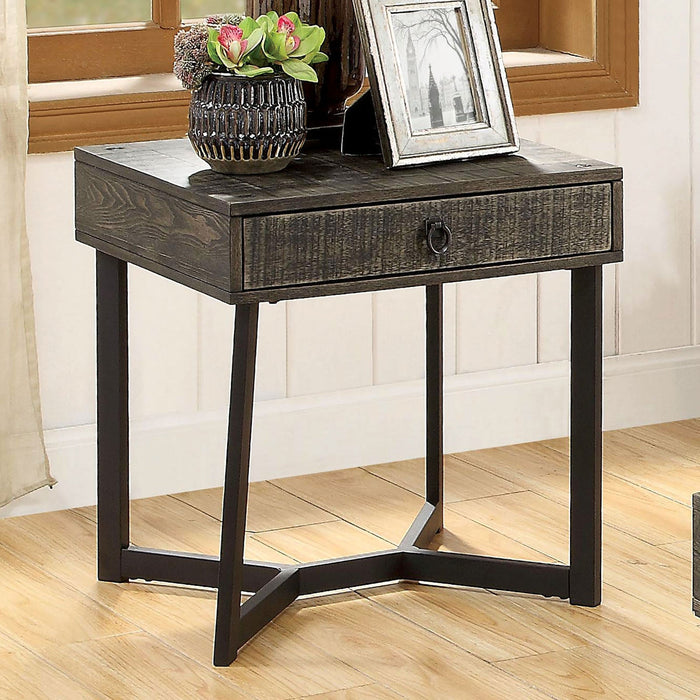 VEBLEN End Table - Premium End Table from FOA East - Just $257.40! Shop now at Furniture Wholesale Plus (Nashville,TN)  We are the best furniture store in Nashville, Hendersonville, Goodlettsville, Madison, Antioch, Mount Juliet, Lebanon, Gallatin, Springfield, Murfreesboro, Franklin, Brentwood