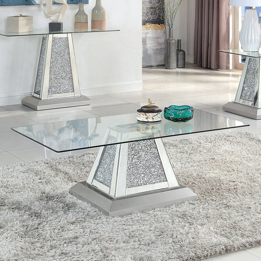 REGENSWIL Coffee Table, Silver - Premium Coffee Table from FOA East - Just $748.80! Shop now at Furniture Wholesale Plus  We are the best furniture store in Nashville, Hendersonville, Goodlettsville, Madison, Antioch, Mount Juliet, Lebanon, Gallatin, Springfield, Murfreesboro, Franklin, Brentwood