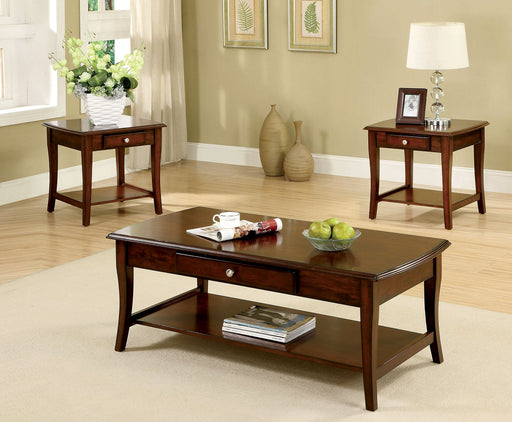 Lincoln Park Dark Oak 3 Pc. Set - Premium Table Set from FOA East - Just $444.60! Shop now at Furniture Wholesale Plus  We are the best furniture store in Nashville, Hendersonville, Goodlettsville, Madison, Antioch, Mount Juliet, Lebanon, Gallatin, Springfield, Murfreesboro, Franklin, Brentwood