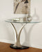 VALO Satin Plated/Black Sofa Table - Premium Sofa Table from FOA East - Just $444.60! Shop now at Furniture Wholesale Plus (Nashville,TN)  We are the best furniture store in Nashville, Hendersonville, Goodlettsville, Madison, Antioch, Mount Juliet, Lebanon, Gallatin, Springfield, Murfreesboro, Franklin, Brentwood