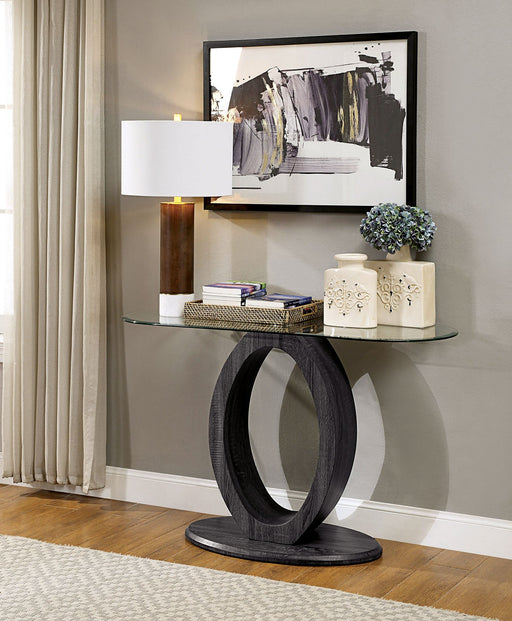Lodia Gray Sofa Table - Premium Sofa Table from FOA East - Just $395.85! Shop now at Furniture Wholesale Plus  We are the best furniture store in Nashville, Hendersonville, Goodlettsville, Madison, Antioch, Mount Juliet, Lebanon, Gallatin, Springfield, Murfreesboro, Franklin, Brentwood