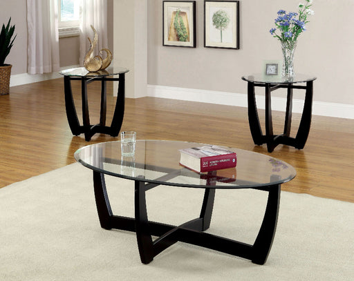Dafni Black 3 Pc. Table Set - Premium Table Set from FOA East - Just $421.20! Shop now at Furniture Wholesale Plus  We are the best furniture store in Nashville, Hendersonville, Goodlettsville, Madison, Antioch, Mount Juliet, Lebanon, Gallatin, Springfield, Murfreesboro, Franklin, Brentwood