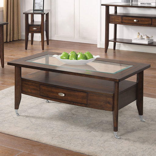 RIVERDALE Coffee Table, Dark Walnut - Premium Coffee Table from FOA East - Just $421.20! Shop now at Furniture Wholesale Plus  We are the best furniture store in Nashville, Hendersonville, Goodlettsville, Madison, Antioch, Mount Juliet, Lebanon, Gallatin, Springfield, Murfreesboro, Franklin, Brentwood