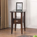 RIVERDALE Side Table, Dark Walnut - Premium End Table from FOA East - Just $208.65! Shop now at Furniture Wholesale Plus  We are the best furniture store in Nashville, Hendersonville, Goodlettsville, Madison, Antioch, Mount Juliet, Lebanon, Gallatin, Springfield, Murfreesboro, Franklin, Brentwood