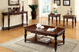 Bunbury Cherry 3 Pc. Coffee Table Set - Premium Table Set from FOA East - Just $678.60! Shop now at Furniture Wholesale Plus  We are the best furniture store in Nashville, Hendersonville, Goodlettsville, Madison, Antioch, Mount Juliet, Lebanon, Gallatin, Springfield, Murfreesboro, Franklin, Brentwood