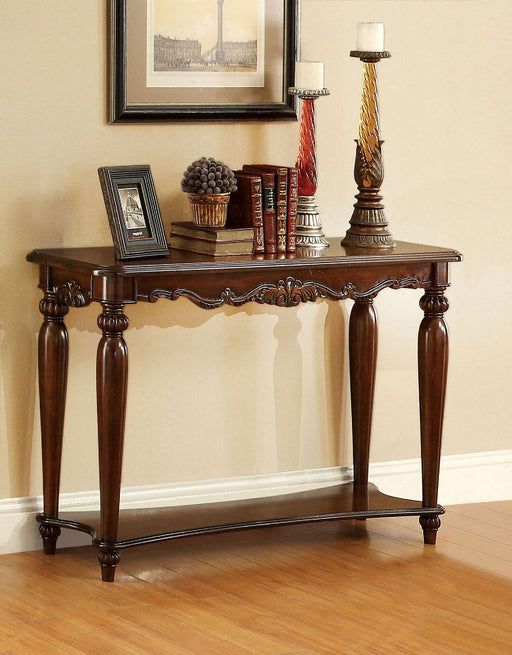 Bunbury Cherry Sofa Table - Premium Sofa Table from FOA East - Just $278.85! Shop now at Furniture Wholesale Plus  We are the best furniture store in Nashville, Hendersonville, Goodlettsville, Madison, Antioch, Mount Juliet, Lebanon, Gallatin, Springfield, Murfreesboro, Franklin, Brentwood