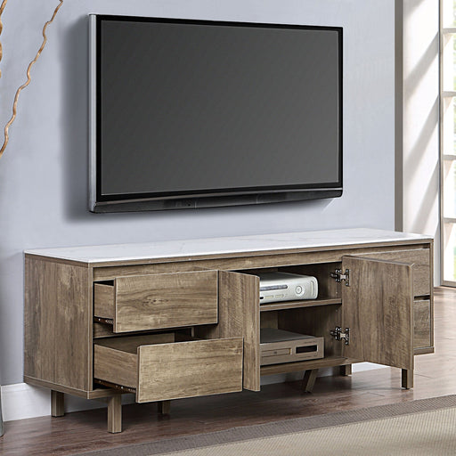 EUPHEMIA 60" TV Console, Light Brown - Premium TV Stand from FOA East - Just $466.05! Shop now at Furniture Wholesale Plus  We are the best furniture store in Nashville, Hendersonville, Goodlettsville, Madison, Antioch, Mount Juliet, Lebanon, Gallatin, Springfield, Murfreesboro, Franklin, Brentwood