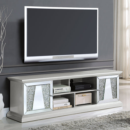 REGENSBACH 72" TV Stand, Silver - Premium TV Stand from FOA East - Just $1216.80! Shop now at Furniture Wholesale Plus  We are the best furniture store in Nashville, Hendersonville, Goodlettsville, Madison, Antioch, Mount Juliet, Lebanon, Gallatin, Springfield, Murfreesboro, Franklin, Brentwood
