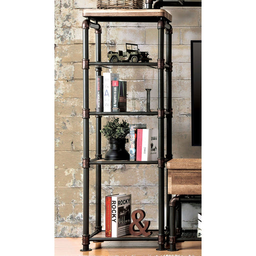 Kebbyll Antique Black/Natural Tone Pier Cabinet - Premium Cabinet from FOA East - Just $374.40! Shop now at Furniture Wholesale Plus  We are the best furniture store in Nashville, Hendersonville, Goodlettsville, Madison, Antioch, Mount Juliet, Lebanon, Gallatin, Springfield, Murfreesboro, Franklin, Brentwood