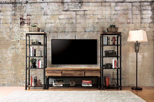 Kebbyll Antique Black/Natural Tone 3 Pc. Set (TV + 2 PC) - Premium Entertainment Center from FOA East - Just $1329.90! Shop now at Furniture Wholesale Plus  We are the best furniture store in Nashville, Hendersonville, Goodlettsville, Madison, Antioch, Mount Juliet, Lebanon, Gallatin, Springfield, Murfreesboro, Franklin, Brentwood