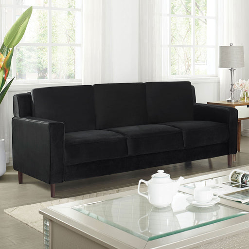 BRANDI Sofa, Black - Premium Sofa from FOA East - Just $491.40! Shop now at Furniture Wholesale Plus  We are the best furniture store in Nashville, Hendersonville, Goodlettsville, Madison, Antioch, Mount Juliet, Lebanon, Gallatin, Springfield, Murfreesboro, Franklin, Brentwood