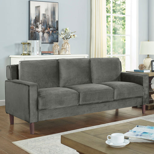 BRANDI Sofa, Gray - Premium Sofa from FOA East - Just $491.40! Shop now at Furniture Wholesale Plus  We are the best furniture store in Nashville, Hendersonville, Goodlettsville, Madison, Antioch, Mount Juliet, Lebanon, Gallatin, Springfield, Murfreesboro, Franklin, Brentwood