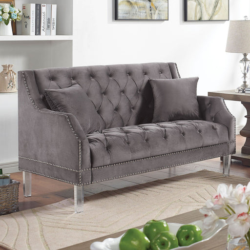 FRANCESCHI Love Seat - Premium Loveseat from FOA East - Just $631.80! Shop now at Furniture Wholesale Plus  We are the best furniture store in Nashville, Hendersonville, Goodlettsville, Madison, Antioch, Mount Juliet, Lebanon, Gallatin, Springfield, Murfreesboro, Franklin, Brentwood
