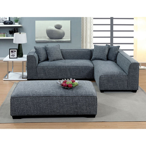 JAYLENE Gray Sectional - Premium Sectional from FOA East - Just $1357.20! Shop now at Furniture Wholesale Plus  We are the best furniture store in Nashville, Hendersonville, Goodlettsville, Madison, Antioch, Mount Juliet, Lebanon, Gallatin, Springfield, Murfreesboro, Franklin, Brentwood