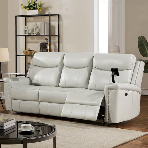 FLORINE Power Sofa, Light Gray - Premium Sofa from FOA East - Just $1593.15! Shop now at Furniture Wholesale Plus  We are the best furniture store in Nashville, Hendersonville, Goodlettsville, Madison, Antioch, Mount Juliet, Lebanon, Gallatin, Springfield, Murfreesboro, Franklin, Brentwood