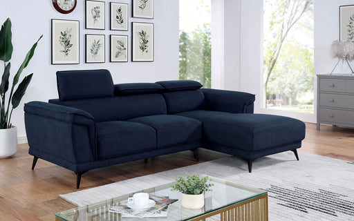 NAPANEE Sectional, Navy - Premium Sectional from FOA East - Just $1478.10! Shop now at Furniture Wholesale Plus  We are the best furniture store in Nashville, Hendersonville, Goodlettsville, Madison, Antioch, Mount Juliet, Lebanon, Gallatin, Springfield, Murfreesboro, Franklin, Brentwood