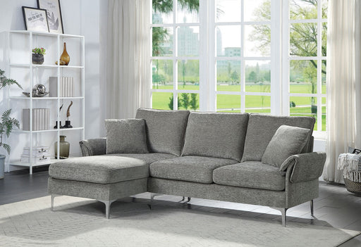 CIREBON Sectional, Gray - Premium Sectional from FOA East - Just $936! Shop now at Furniture Wholesale Plus  We are the best furniture store in Nashville, Hendersonville, Goodlettsville, Madison, Antioch, Mount Juliet, Lebanon, Gallatin, Springfield, Murfreesboro, Franklin, Brentwood