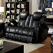 ZAURAK Dark Gray Love Seat w/ 2 Recliners - Premium Loveseat from FOA East - Just $2343.90! Shop now at Furniture Wholesale Plus  We are the best furniture store in Nashville, Hendersonville, Goodlettsville, Madison, Antioch, Mount Juliet, Lebanon, Gallatin, Springfield, Murfreesboro, Franklin, Brentwood