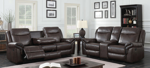 Chenai Brown Sofa + Love Seat - Premium Living Room Set from FOA East - Just $2626.65! Shop now at Furniture Wholesale Plus  We are the best furniture store in Nashville, Hendersonville, Goodlettsville, Madison, Antioch, Mount Juliet, Lebanon, Gallatin, Springfield, Murfreesboro, Franklin, Brentwood