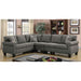 Rhian Dark Gray Sectional - Premium Sectional from FOA East - Just $1310.40! Shop now at Furniture Wholesale Plus  We are the best furniture store in Nashville, Hendersonville, Goodlettsville, Madison, Antioch, Mount Juliet, Lebanon, Gallatin, Springfield, Murfreesboro, Franklin, Brentwood