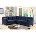 PEEVER II Navy Sectional, Navy (K/D) - Premium Sectional from FOA East - Just $1171.95! Shop now at Furniture Wholesale Plus  We are the best furniture store in Nashville, Hendersonville, Goodlettsville, Madison, Antioch, Mount Juliet, Lebanon, Gallatin, Springfield, Murfreesboro, Franklin, Brentwood