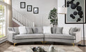SELENA Sectional, Gray - Premium Sectional from FOA East - Just $2207.40! Shop now at Furniture Wholesale Plus  We are the best furniture store in Nashville, Hendersonville, Goodlettsville, Madison, Antioch, Mount Juliet, Lebanon, Gallatin, Springfield, Murfreesboro, Franklin, Brentwood