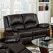 Oxford Rustic Dark Brown Motion Love Seat - Premium Loveseat from FOA East - Just $748.80! Shop now at Furniture Wholesale Plus  We are the best furniture store in Nashville, Hendersonville, Goodlettsville, Madison, Antioch, Mount Juliet, Lebanon, Gallatin, Springfield, Murfreesboro, Franklin, Brentwood