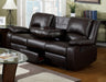 Oxford Rustic Dark Brown Motion Sofa w/ Drop-Down Table - Premium Sofa from FOA East - Just $1078.35! Shop now at Furniture Wholesale Plus  We are the best furniture store in Nashville, Hendersonville, Goodlettsville, Madison, Antioch, Mount Juliet, Lebanon, Gallatin, Springfield, Murfreesboro, Franklin, Brentwood