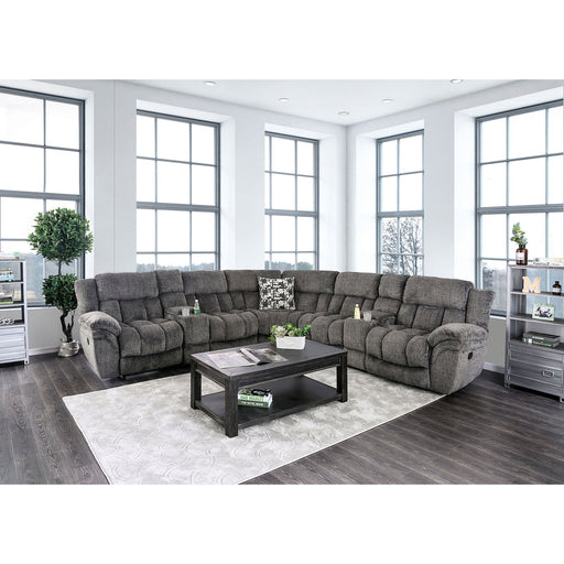 Irene Gray Sectional - Premium Sectional from FOA East - Just $2817.75! Shop now at Furniture Wholesale Plus  We are the best furniture store in Nashville, Hendersonville, Goodlettsville, Madison, Antioch, Mount Juliet, Lebanon, Gallatin, Springfield, Murfreesboro, Franklin, Brentwood