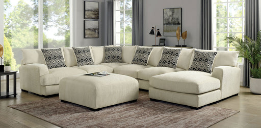 KAYLEE U-Shaped Sectional + Ottoman, Right Chaise - Premium Sectional from FOA East - Just $3482.70! Shop now at Furniture Wholesale Plus  We are the best furniture store in Nashville, Hendersonville, Goodlettsville, Madison, Antioch, Mount Juliet, Lebanon, Gallatin, Springfield, Murfreesboro, Franklin, Brentwood