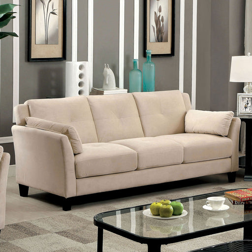 YSABEL Beige Sofa, Beige (K/D) - Premium Sofa from FOA East - Just $559.65! Shop now at Furniture Wholesale Plus  We are the best furniture store in Nashville, Hendersonville, Goodlettsville, Madison, Antioch, Mount Juliet, Lebanon, Gallatin, Springfield, Murfreesboro, Franklin, Brentwood