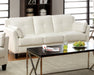 Pierre White Sofa, White (K/D) - Premium Sofa from FOA East - Just $540.15! Shop now at Furniture Wholesale Plus  We are the best furniture store in Nashville, Hendersonville, Goodlettsville, Madison, Antioch, Mount Juliet, Lebanon, Gallatin, Springfield, Murfreesboro, Franklin, Brentwood
