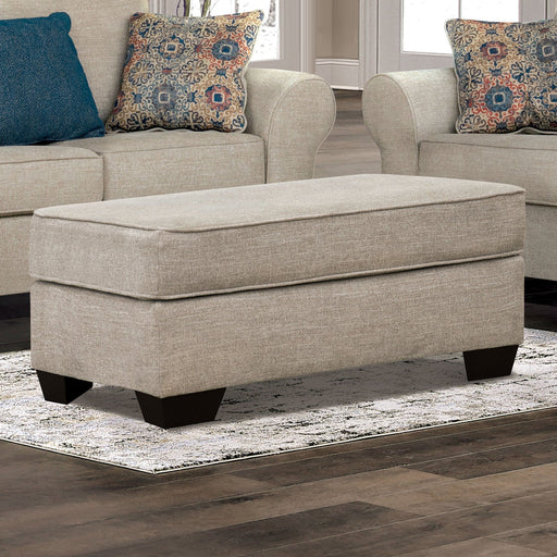 HENLEY Ottoman, Beige - Premium Ottoman from FOA East - Just $230.10! Shop now at Furniture Wholesale Plus  We are the best furniture store in Nashville, Hendersonville, Goodlettsville, Madison, Antioch, Mount Juliet, Lebanon, Gallatin, Springfield, Murfreesboro, Franklin, Brentwood