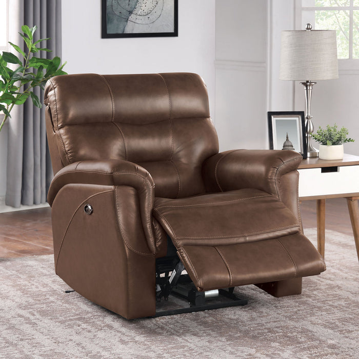 BARMOUTH Power Recliner, Light Brown - Premium Recliner from FOA East - Just $1054.95! Shop now at Furniture Wholesale Plus  We are the best furniture store in Nashville, Hendersonville, Goodlettsville, Madison, Antioch, Mount Juliet, Lebanon, Gallatin, Springfield, Murfreesboro, Franklin, Brentwood