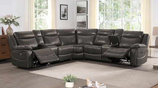 NORFOLK Power Sectional, Gray - Premium Sectional from FOA East - Just $4251! Shop now at Furniture Wholesale Plus  We are the best furniture store in Nashville, Hendersonville, Goodlettsville, Madison, Antioch, Mount Juliet, Lebanon, Gallatin, Springfield, Murfreesboro, Franklin, Brentwood