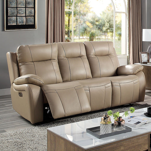 GASPE Power Sofa, Light Brown - Premium Sofa from FOA East - Just $2581.80! Shop now at Furniture Wholesale Plus  We are the best furniture store in Nashville, Hendersonville, Goodlettsville, Madison, Antioch, Mount Juliet, Lebanon, Gallatin, Springfield, Murfreesboro, Franklin, Brentwood
