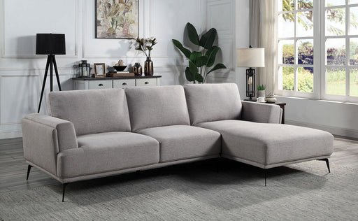 LAUFEN L-shaped Sectional, Gray - Premium Sectional from FOA East - Just $1948.05! Shop now at Furniture Wholesale Plus  We are the best furniture store in Nashville, Hendersonville, Goodlettsville, Madison, Antioch, Mount Juliet, Lebanon, Gallatin, Springfield, Murfreesboro, Franklin, Brentwood
