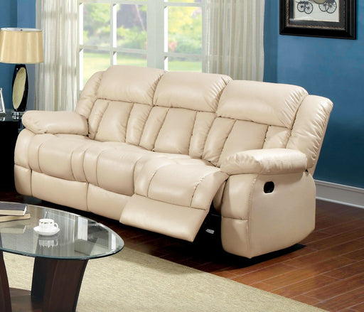 Barbado Ivory Sofa w/ 2 Recliners - Premium Sofa from FOA East - Just $1246.05! Shop now at Furniture Wholesale Plus  We are the best furniture store in Nashville, Hendersonville, Goodlettsville, Madison, Antioch, Mount Juliet, Lebanon, Gallatin, Springfield, Murfreesboro, Franklin, Brentwood