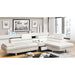 Kemina White Sectional, White - Premium Sectional from FOA East - Just $1850.55! Shop now at Furniture Wholesale Plus  We are the best furniture store in Nashville, Hendersonville, Goodlettsville, Madison, Antioch, Mount Juliet, Lebanon, Gallatin, Springfield, Murfreesboro, Franklin, Brentwood