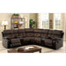 Hadley II Brown/Black Sectional w/ 2 Consoles - Premium Sectional from FOA East - Just $2464.80! Shop now at Furniture Wholesale Plus  We are the best furniture store in Nashville, Hendersonville, Goodlettsville, Madison, Antioch, Mount Juliet, Lebanon, Gallatin, Springfield, Murfreesboro, Franklin, Brentwood