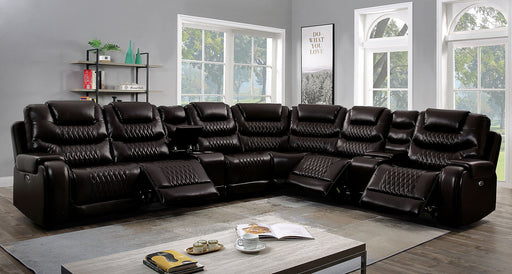 MARIAH Power Sectional + Power Recliner - Premium Living Room Set from FOA East - Just $4167.15! Shop now at Furniture Wholesale Plus  We are the best furniture store in Nashville, Hendersonville, Goodlettsville, Madison, Antioch, Mount Juliet, Lebanon, Gallatin, Springfield, Murfreesboro, Franklin, Brentwood