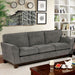 Caldicot Gray Sofa - Premium Sofa from FOA East - Just $984.75! Shop now at Furniture Wholesale Plus  We are the best furniture store in Nashville, Hendersonville, Goodlettsville, Madison, Antioch, Mount Juliet, Lebanon, Gallatin, Springfield, Murfreesboro, Franklin, Brentwood