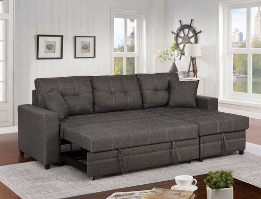 VIDE Sectional, Gray - Premium Sectional from FOA East - Just $984.75! Shop now at Furniture Wholesale Plus (Nashville,TN)  We are the best furniture store in Nashville, Hendersonville, Goodlettsville, Madison, Antioch, Mount Juliet, Lebanon, Gallatin, Springfield, Murfreesboro, Franklin, Brentwood