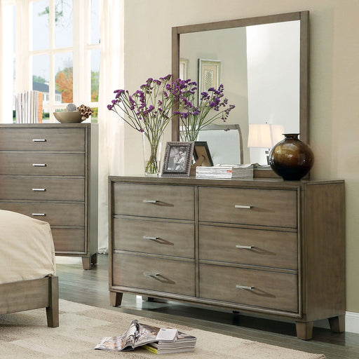 ENRICO I Gray Dresser - Premium Dresser from FOA East - Just $491.40! Shop now at Furniture Wholesale Plus  We are the best furniture store in Nashville, Hendersonville, Goodlettsville, Madison, Antioch, Mount Juliet, Lebanon, Gallatin, Springfield, Murfreesboro, Franklin, Brentwood