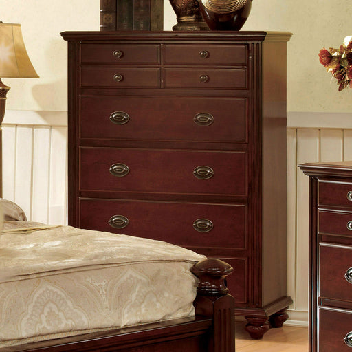 Gabrielle II Cherry Chest - Premium Chest from FOA East - Just $444.60! Shop now at Furniture Wholesale Plus  We are the best furniture store in Nashville, Hendersonville, Goodlettsville, Madison, Antioch, Mount Juliet, Lebanon, Gallatin, Springfield, Murfreesboro, Franklin, Brentwood