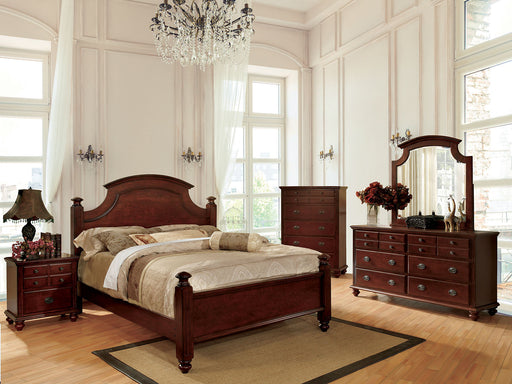 Gabrielle II Cherry 4 Pc. Queen Bedroom Set - Premium Bedroom Set from FOA East - Just $1405.95! Shop now at Furniture Wholesale Plus  We are the best furniture store in Nashville, Hendersonville, Goodlettsville, Madison, Antioch, Mount Juliet, Lebanon, Gallatin, Springfield, Murfreesboro, Franklin, Brentwood